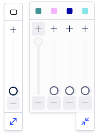 Screenshot showing the new global slider mechanism in Process Explorer.