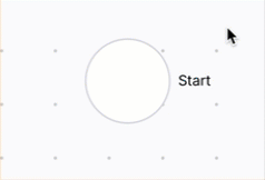 An animated screenshot showing how to add further events or objects to your process graphic.