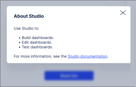 Screenshot showing the message that is displayed in the View when the button is clicked